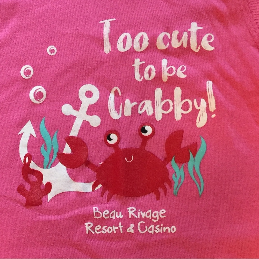 🐶Buy 3 for $15 Seas the Day! Pink T, 100% cotton